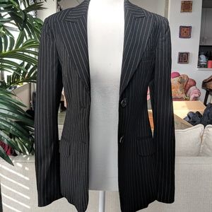 Michael Kors Vintage Italy Pinstripe Blazer